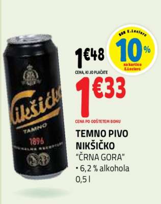 TEMNO PIVO NIKŠIĆKO