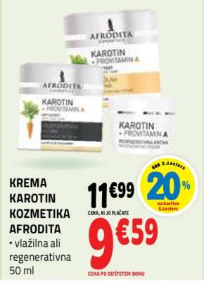 KREMA KAROTIN KOZMETIKA AFRODITA