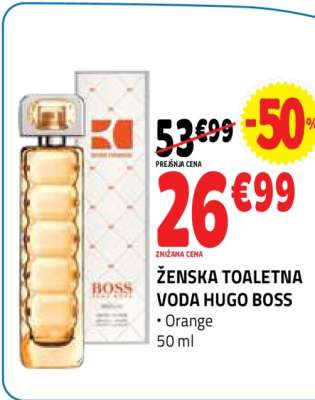 ŽENSKA TOALETNA VODA HUGO BOSS
