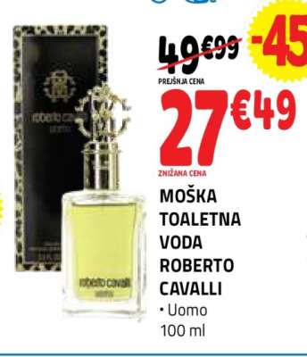 Moška toaletna voda Roberto Cavalli