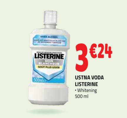 USTNA VODA LISTERINE