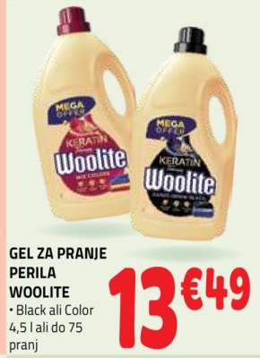Gel za pranje perila Woolite