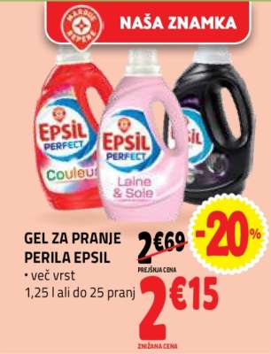 GEL ZA PRANJE PERILA EPSIL