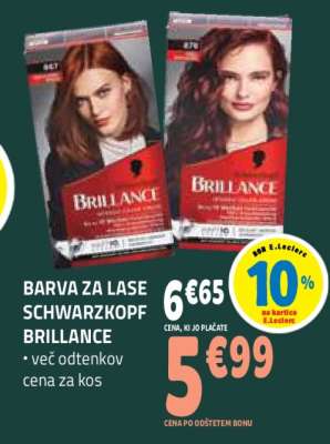 Barva za lase Schwarzkopf Brillance