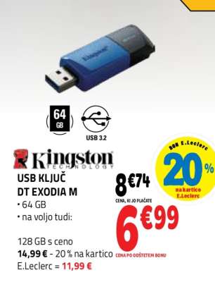 USB KLJUČ DT EXODIA M