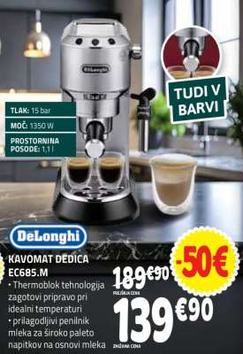 KAVOMAT DEDICA EC685.M