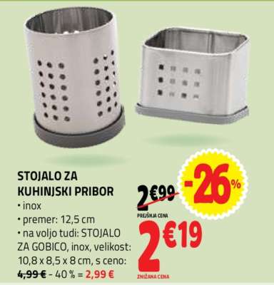 STOJALO ZA KUHINJSKI PRIBOR