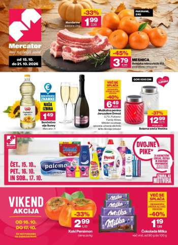 Mercator katalog - 15.10.2026 - 21.10.2026.