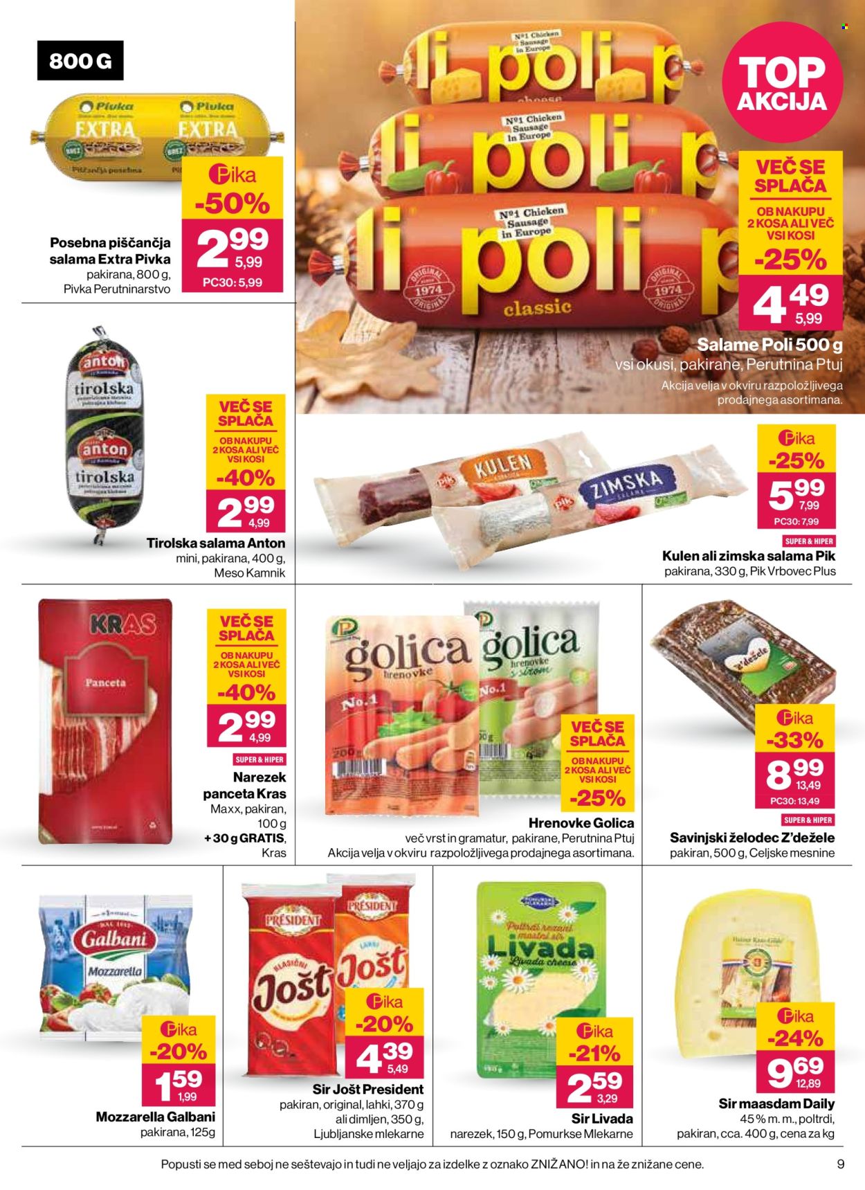Mercator katalog - 15.10.2026 - 21.10.2026. Stran 9