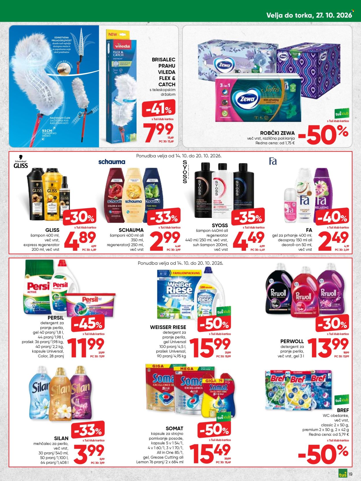 Tuš katalog - 14.10.2026 - 27.10.2026. Stran 19