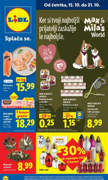 Lidl katalog - 15.10.2026 - 21.10.2026.