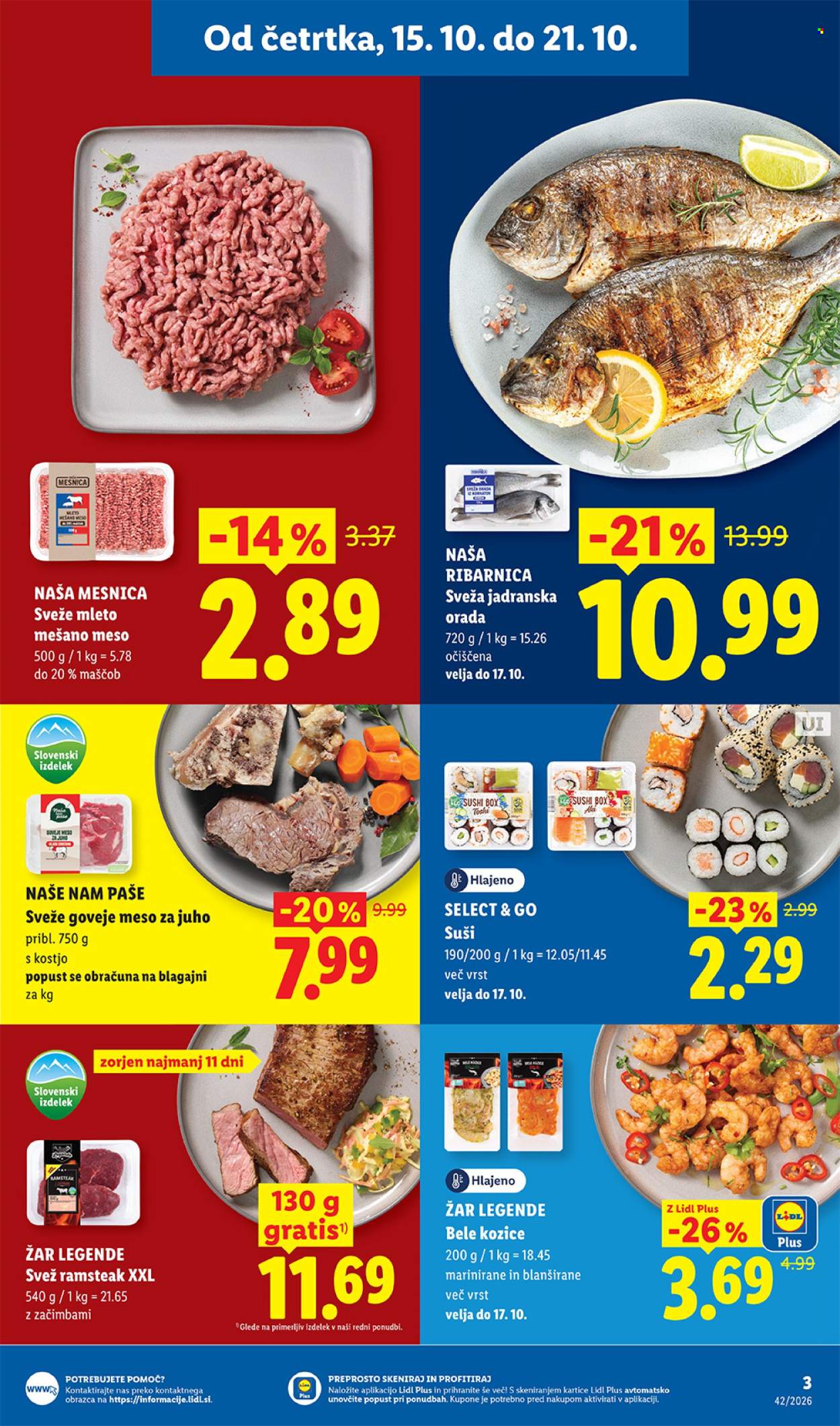 Lidl katalog - 15.10.2026 - 21.10.2026. Stran 3