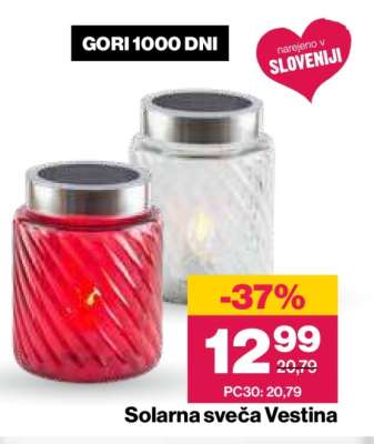 SOLARNA SVEČA VESTINA