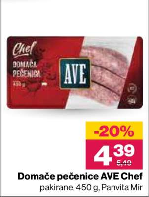 Domače pečenice AVE Chef