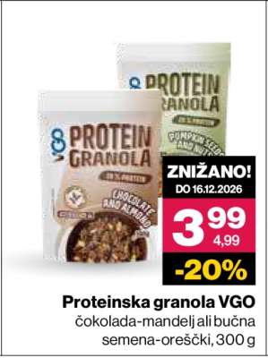 Proteinska granola VGO
