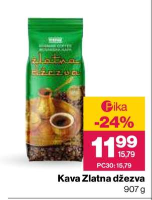 KAVA ZLATNA DŽEZVA