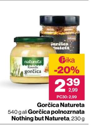 Gorčica Natureta