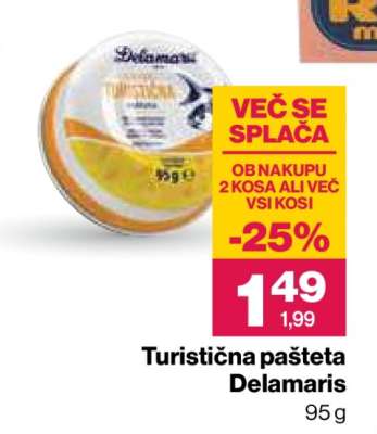 Turistična pašteta Delamaris