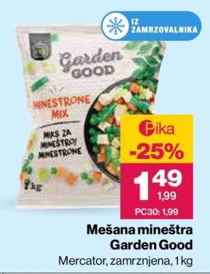 Mešana mineštra Garden good