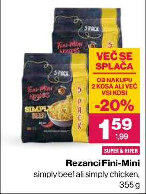 Rezanci Fini Mini