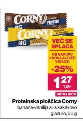 Proteinska ploščica Corny