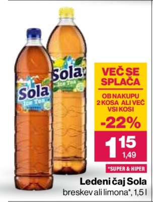 LEDENI ČAJ SOLA