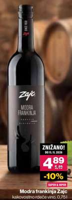 Modra frankinja Zajc