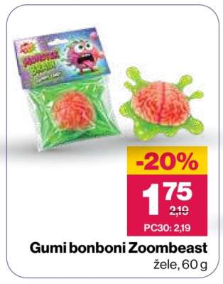 Gumi bonboni Zoombeast