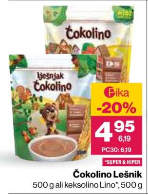 ČOKOLINO LEŠNIK