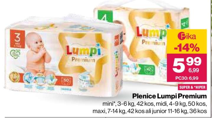Plenice Lumpi Premium