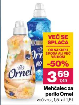 Mehčalec za perilo Ornel