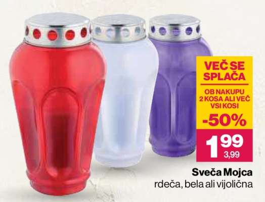 SVEČA MOJCA