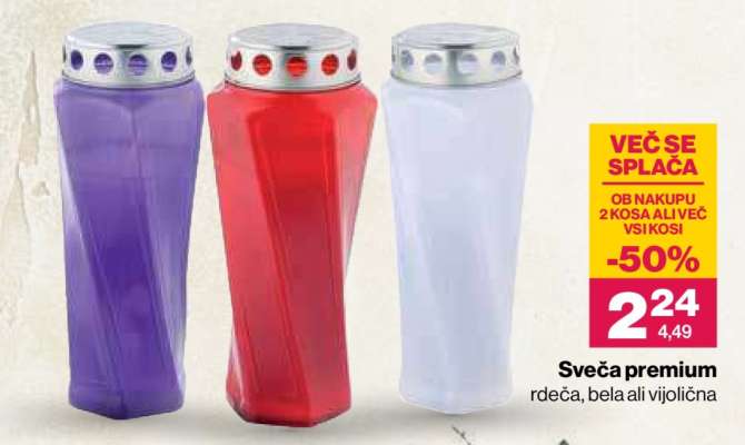 Sveča premium