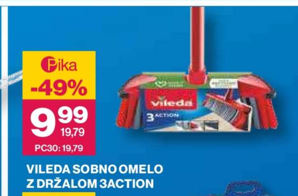 VILEDA SOBNO OMELO Z DRŽALOM 3ACTION