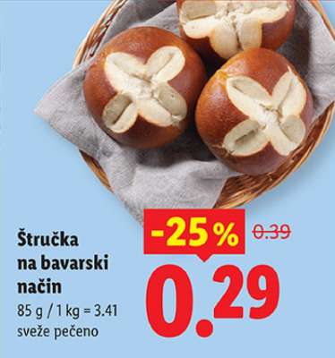 Štručka na bavarski način