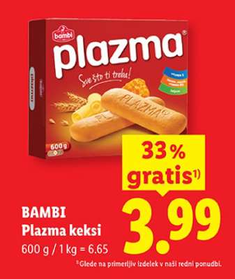 BAMBI Plazma keksi