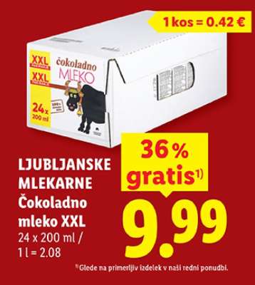 Čokoladno mleko XXL