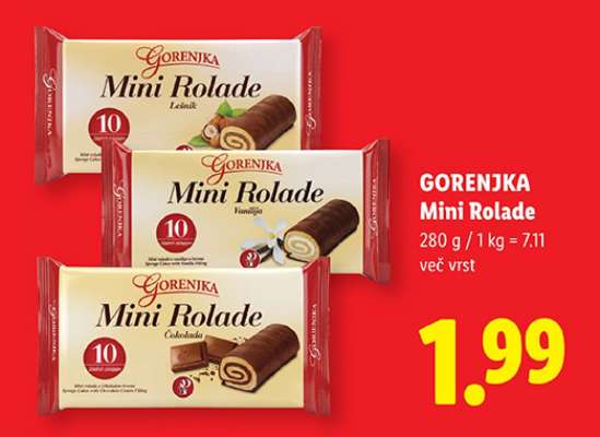 GORENJA Mini Rolade