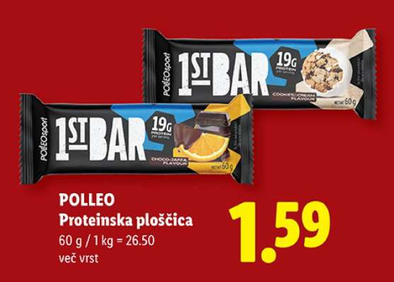 POLLEO Proteinska ploščica