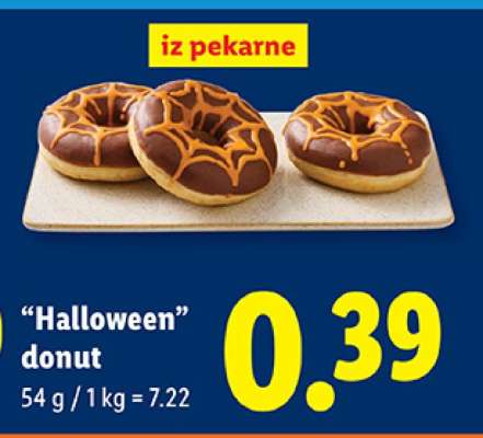 Halloween donut