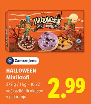 HALLOWEEN Mini krofi