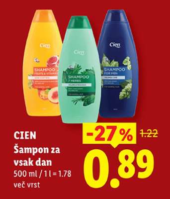 CIEN Šampon za vsak dan