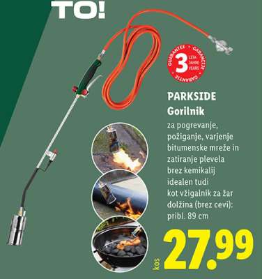 PARKSIDE Gorilnik