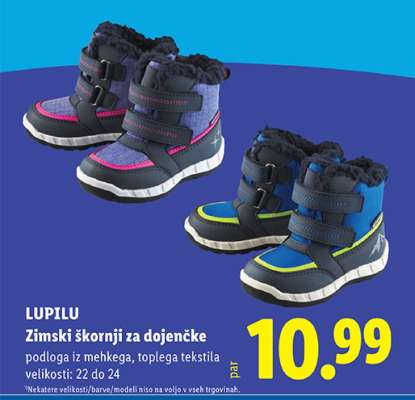 LUPILU Zimski škornji za dojenčke