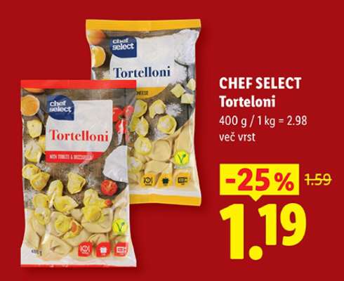 CHEF SELECT Torteloni