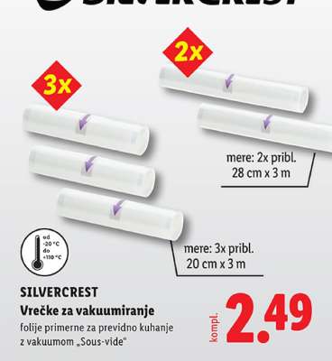 Silvercrest Vrečke za vakuumiranje