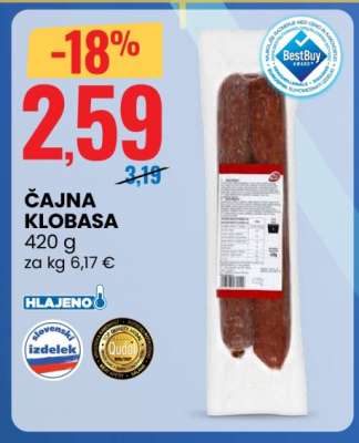 ČAJNA KLOBASA