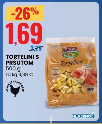 Tortelini s pršutom