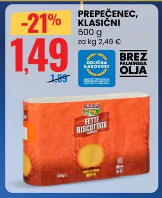 Prepečenec, Klasični