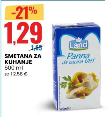 SMETANA ZA KUHANJE